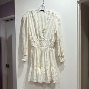 Zara off white dress